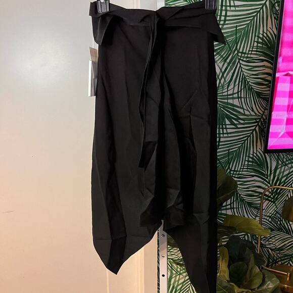 NWT Givenchy Black Asymmetrical Skirt Size 2 MSRP $1770 - Picture 7 of 11
